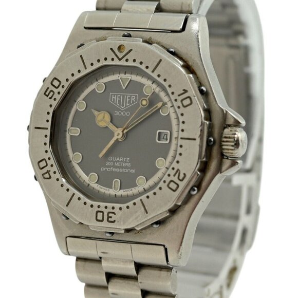 Heuer (Pre-Tag) Ladies 31mm Professional 3000 Series Diver Watch main image 7